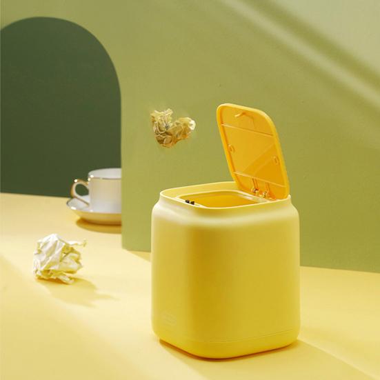 Waste Basket Eco-friendly Exquisite PP Waste Basket Not Easy to Deform Mini Waste Bin Garbage Basket for Dressing Table