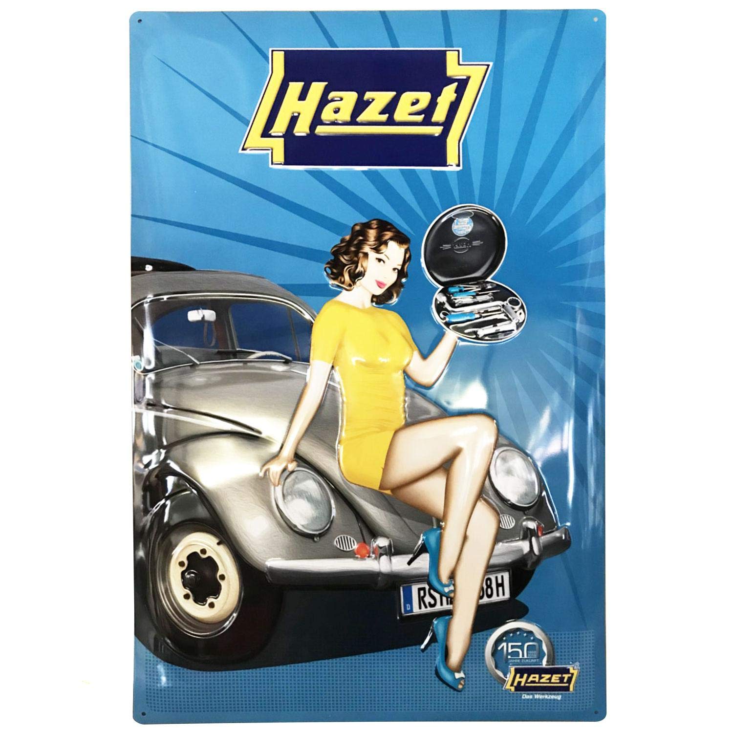 

HAZET 150th Anniversary Metal Plate, Product CL-4590