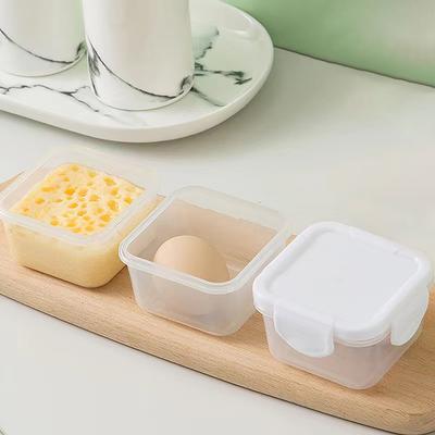 Mini Refrigerator Crisper Plastic Storage Case Baby Food Container Leak Proof Kitchen Seal Box For Microwave Oven