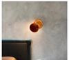 Nordic Moon Eclipse Wall Lamp: Creative Lighting Fixture for Corridor, Stairway, Bedroom, Living Room, or Bedside Decor.