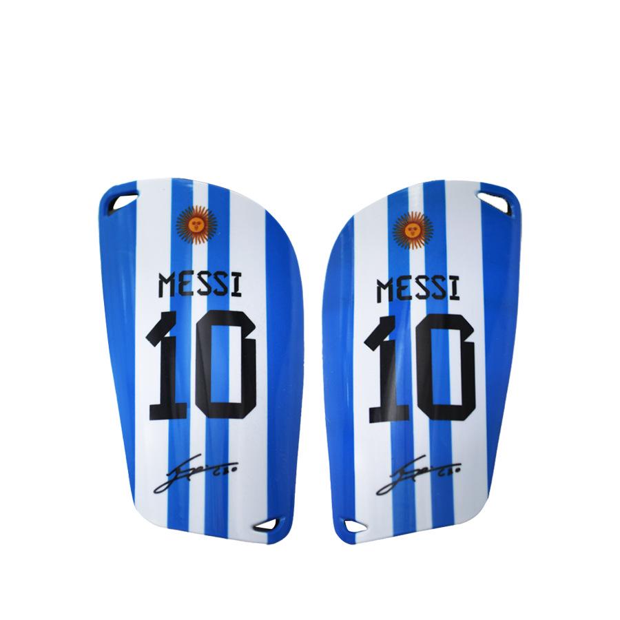 Cross Star Digital Heat Transfer Football Shin Pads - Protective Training Gear