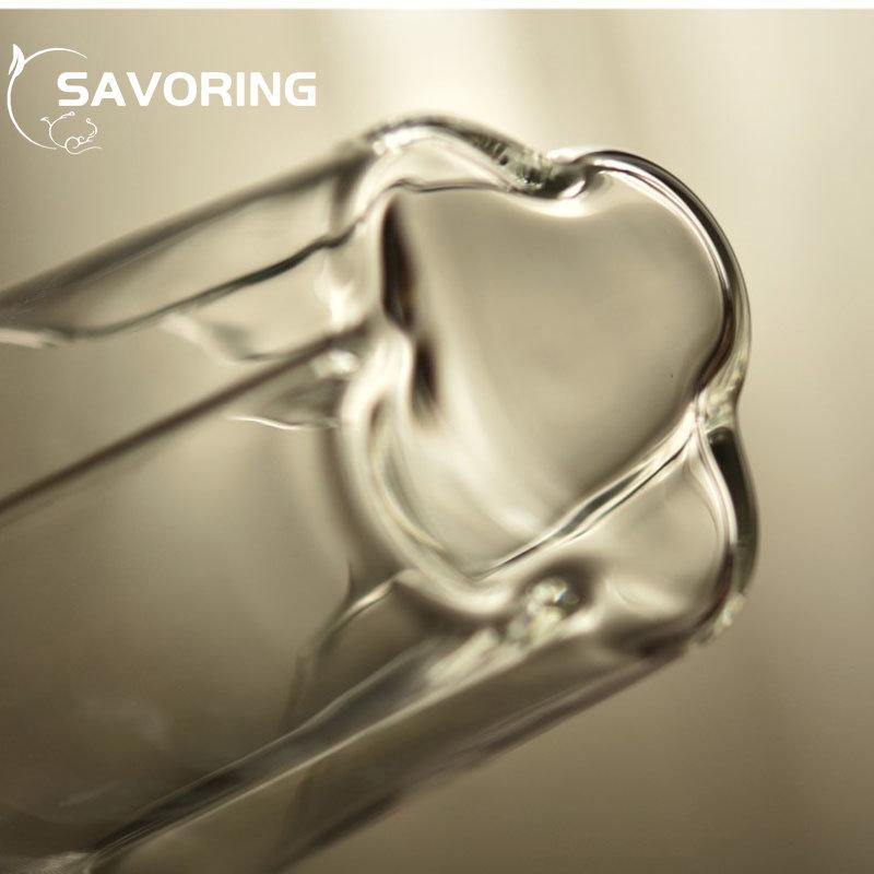 250ML Boutique Japanese Style Tea Pitcher Petal Shape Heat Resistant Glass Cup Tea Making Pot Tea Ceremony Kung Fu Green Tea