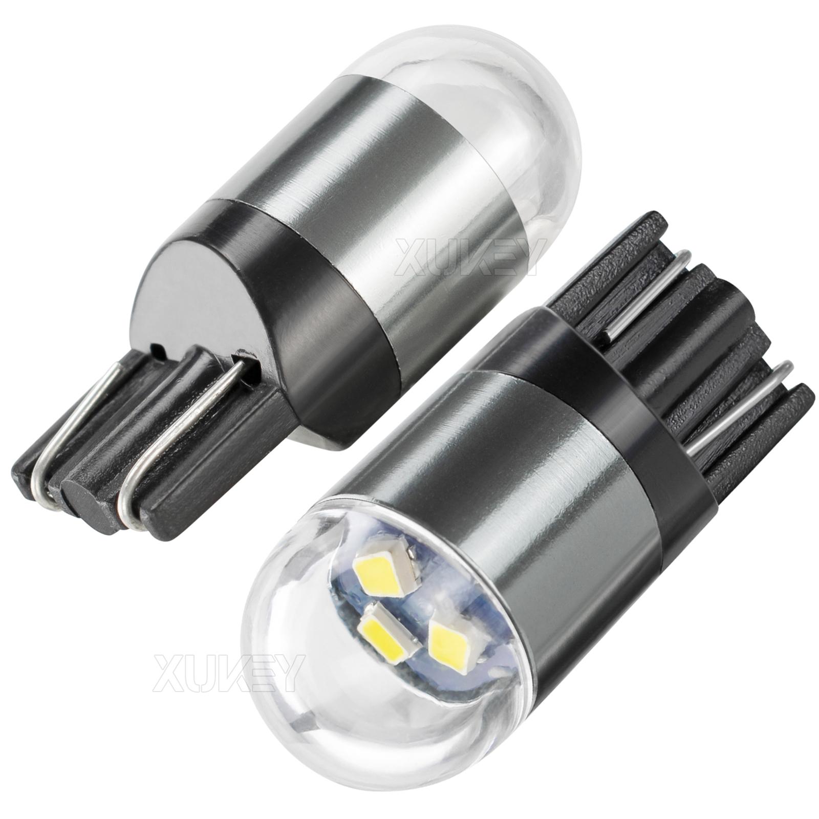 

2 шт. W5W 501 Светодиодные лампы Белые светодиодные лампы T10 2016 3SMD T10 Светодиодные клиновые лампы T10 для автомобильных номерных знаков Купольный боковой свет