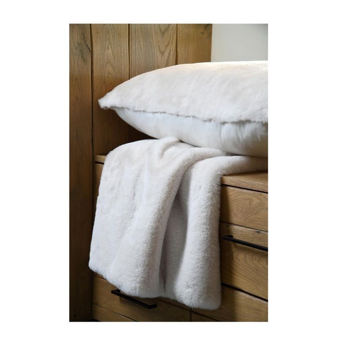 Plaid 130 x 160 cm cocooning Bostan Beige