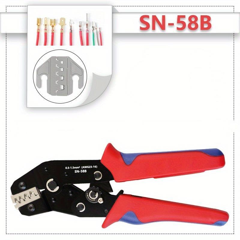 Ratsche arbeitssparende Crimpen Zangen SN-58B Plug-in Frühling XH 2,54 Terminal Crimpen Zangen DuPont Kalt Gepresst Terminal Crimpen Zange