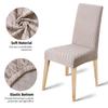 Chair Slipcover Diamond Stretch Elastic Dining Chair Cover Hotel Jacquard Dustproof Slipcover for Home