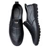 Men's Leather Shoes Soft Surface New Business Casual Shoes Middle-aged and Elderly Shoes Fashion Driving Peas Shoes