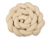 Braided Cot Bumper XXL - Beige