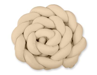 Protezione per culla intrecciata XXL - beige