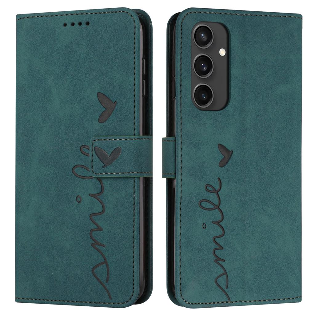 For Samsung Galaxy S24 FE Case Folding Stand PU Leather Phone Cover with Card Slots