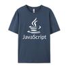 Javascript Programmer Js Computer Developers Pink Graphic Tees Harajuku Tops T Shirt Vaporwave Luxury Clothing