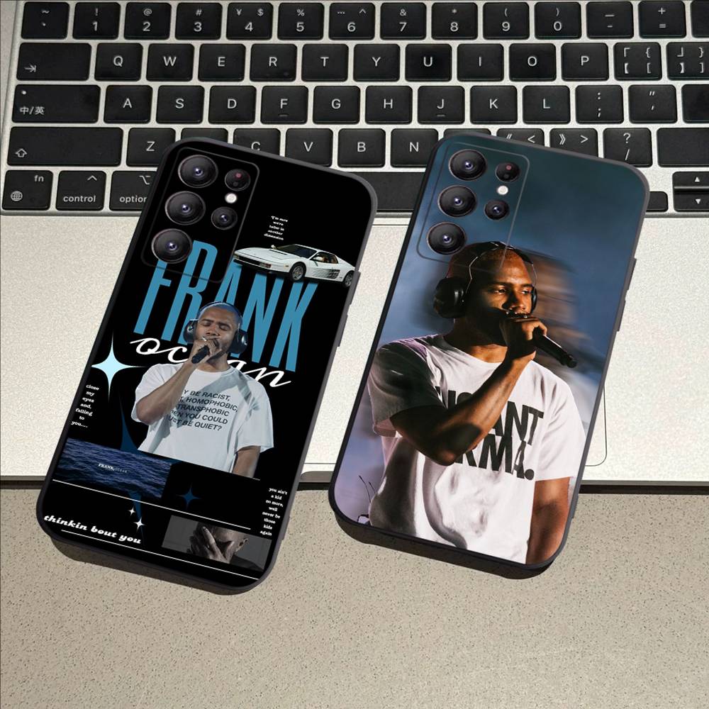 F-Frank Singer Ocean Case For Samsung Galaxy Case S25 S23 S22 S21 S30 S20 S10 Ultra Plus FE TPU Soft Cover