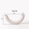 YIXI Modern Ceramic Crescent Vase