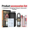 AB34- PN109 Smart Clamp Meter Digital Multimeter 4000 Counts 600A High Current Non-Contact Voltage Tester NCV Capacitance T