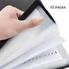 A4 Spiral Music Sheet Folder with Treble Clef Design Multi-Color Score Organizer for Musicians and Students Durable Sheet Music Holder