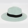 Foldable Colorful Summer Straw Hat Square Buckle Outdoor Beach Travel Breathable