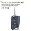 Keychain For Volkswagen VW Polo Golf 7 MK7 Tiguan for Skoda Octavia Kodiaq Karoq for Seat Ateca Car Key Case Cover Bag Protector