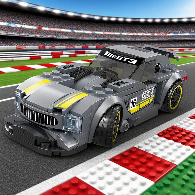 WANGE Speed Champions Supercar Klocki Budowlane Technika Miejska Model Samochodu Wyścigowego Pojazdy Sportowe Zabawka Samochodowa Prezent Urodzinowy dla Dzieci Nr 2870