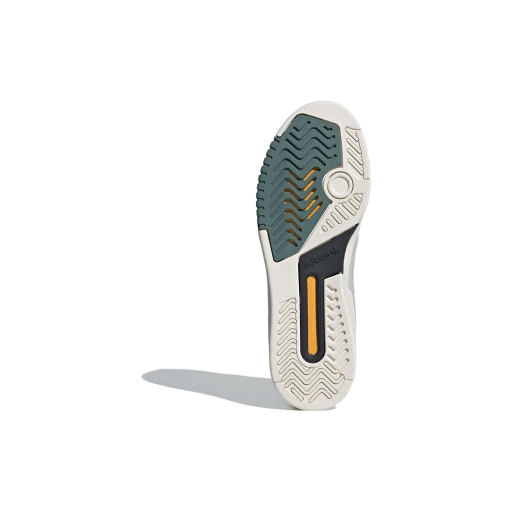 Adidas Originals Drop Step 2.0 Low Leather Comfortable Versatile Durable Low-Top Skate Shoes Unisex Sneakers White Green IG1907