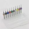 Pack of 10 Small Size Drill Bits Set Designs for Electronics Repair Model Crafting and Precise Work in Tight Spaces