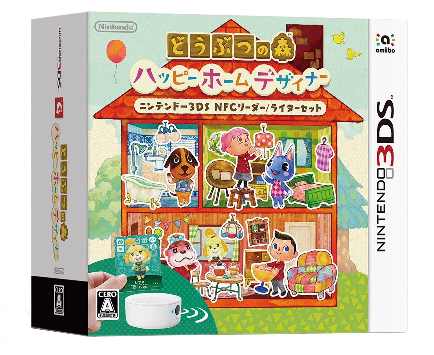 

Animal Happy Home Designer Nintendo 3DS NFC Набор Crossing Ридер/Райтер