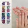 2Box Mixed Color Nail Crystal Charms 1.6mm Manicure  Rhinestones  Christmas Gems