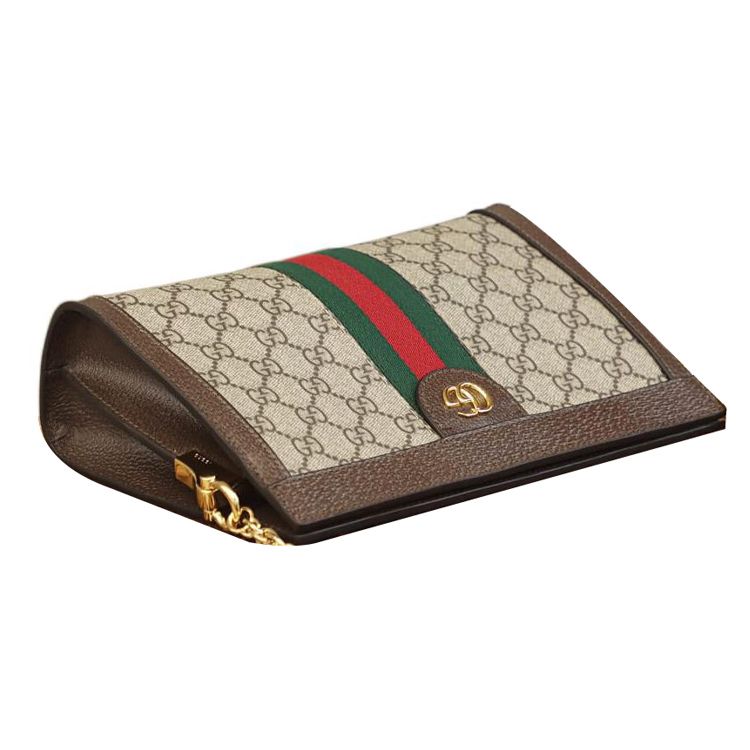Gucci Ophidia Small Shoulder Bag GG Supreme Women Shoulder_bags Tan 503877-K05NG-8745