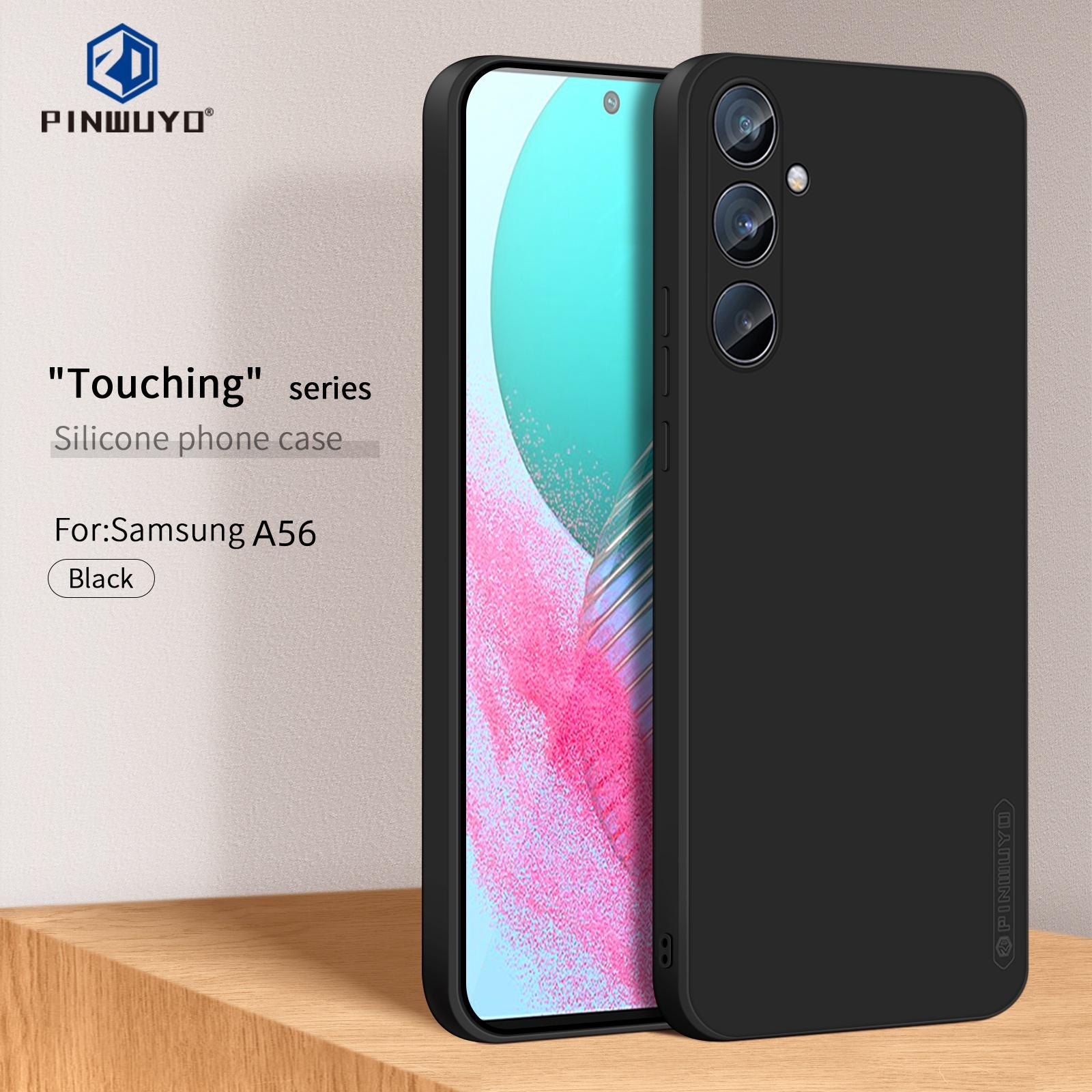 

For Samsung Galaxy A56 5G Phone Case PINWUYO Soft Matte TPU Mobile Back Cover Green