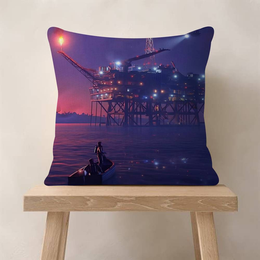 RRusts Survival Game Cushion Cover Car Throw Pillow Case For Sofa Car Christmas Gift Xcm Xcm