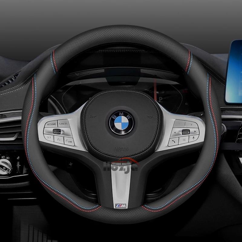 Leather Car Steering Wheel Cover for BMW x1 u11 X2 u10 x3 g45 x5 x6 x7 m4 320i ix1 g20 f70 i4 serie 1 2015 - 2023 2024 2025 2026