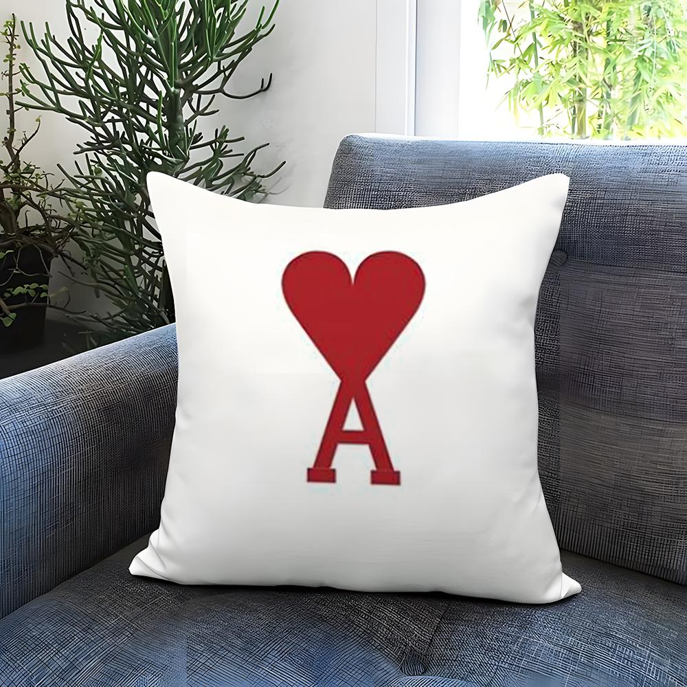 

fashion luxury A-Ami Cushion Cover Comfortable Reversible Pillow Cover Ideal for Car Sofa Bedroom & Beyond 12x12Inch