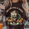 Are You Fall-O-Ween Jesus? | Halloween Sugar Skull Coffee T-Shirt | Autumn Faith Tee