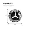 GLC GLB Car Gearbox Control Lever Sticker Shift Handle Emblem For Mercedes Benz AMG W203 W206 W220 W205 W211 W212 W201 W210 W10