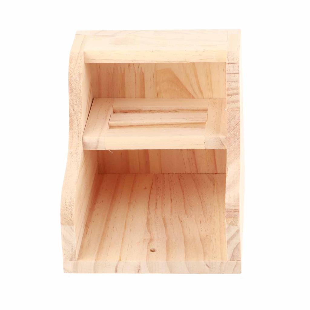 Kaninchen Heuraufe Holz Futterkrippe Heuspender Holzgestell für Kaninchen Meerschweinchen