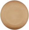 Showa NH home Wood Grain Resin Round Clean Microwave and Dishwasher Made in Outdoor Product 4979462 Plate, Large, Natural, Coat, Safe, Japan,