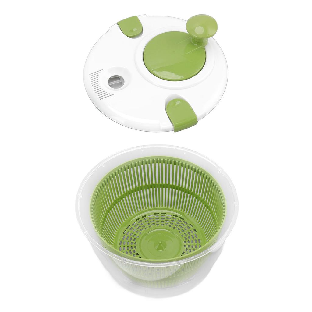 Salad Spinner Hand Cranking Multifunctional Vegetable Spinner Lettuce Greens Dryer Kitchen Tool