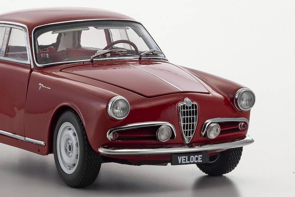 Kyosho Original Scale Alfa Romeo Giulietta Sprint Veloce Red Finished Product 1/18