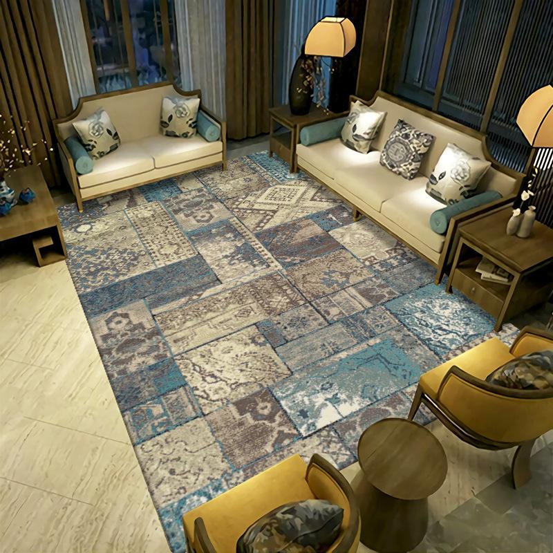 European Style Carpet Living Room Simple Coffee Table Sofa Bedroom Bedside Carpet Household Large Area Carpet
