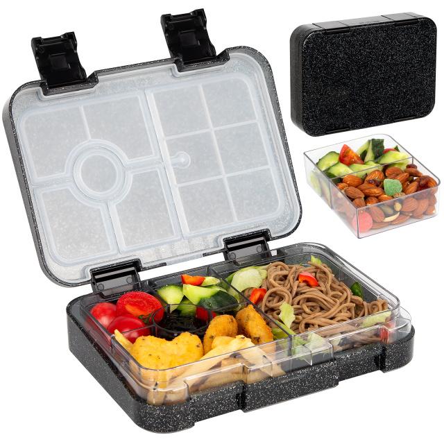 1100ml Lunchbox Mikrowellengeeignet Bento Box Tritan Zwischenschicht Auslaufsichere Aufbewahrungsbox Luftdichte Behälter Studenten Erwachsene Schule