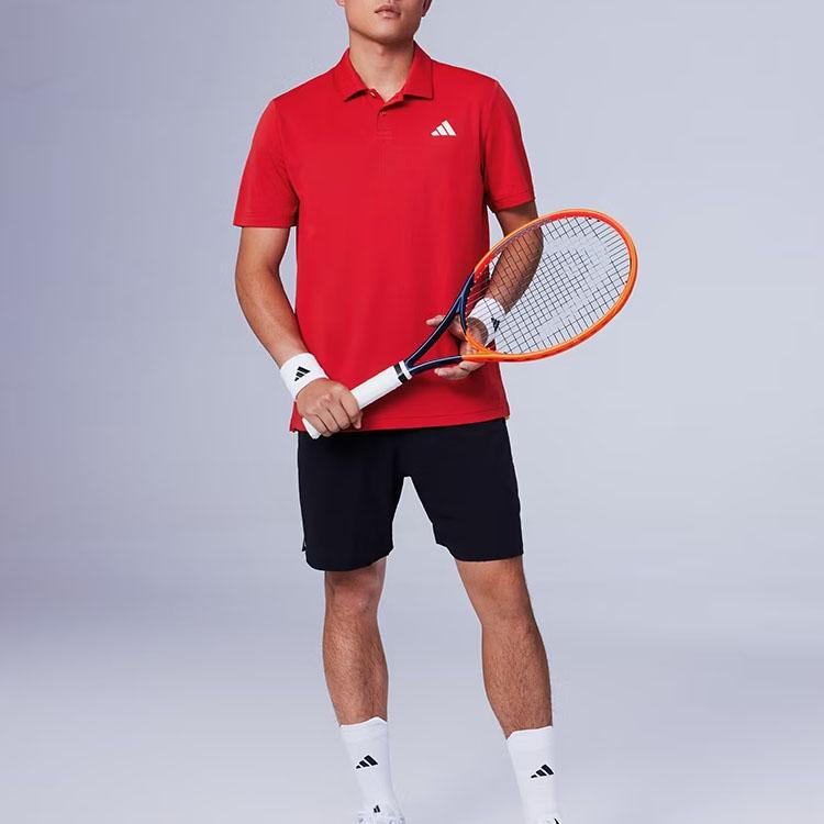 Adidas Heat.Rdy Tennis Polo Men Tops Red IV7582