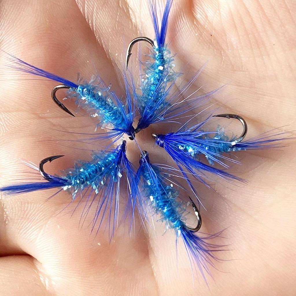 5/10 Teile/schachtel Mischfarben Insekten Fliegen Fliegen Angeln Lockt Fliegen Schwimmenden Köder Trockenen Fliegen Forelle Künstliche Kurbel Haken locken