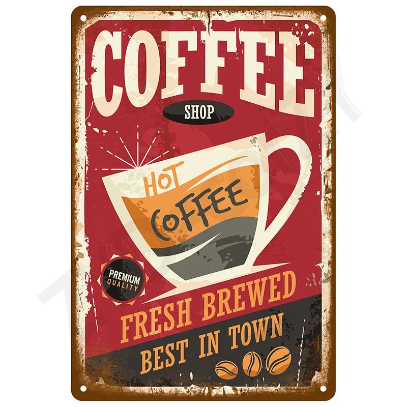 Retro Wall Art Bar Accessories Mancave Tin Sign Room Luxury Home Decor Item Decorations Metal Signs Vintage Metal Plates Post