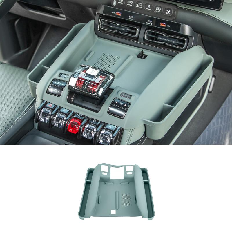 For BYD Leopard 5 2025+ Central Control Full Coverage Wireless Charging Silicone Pad Anti-slip Car Accessories 3 Colors