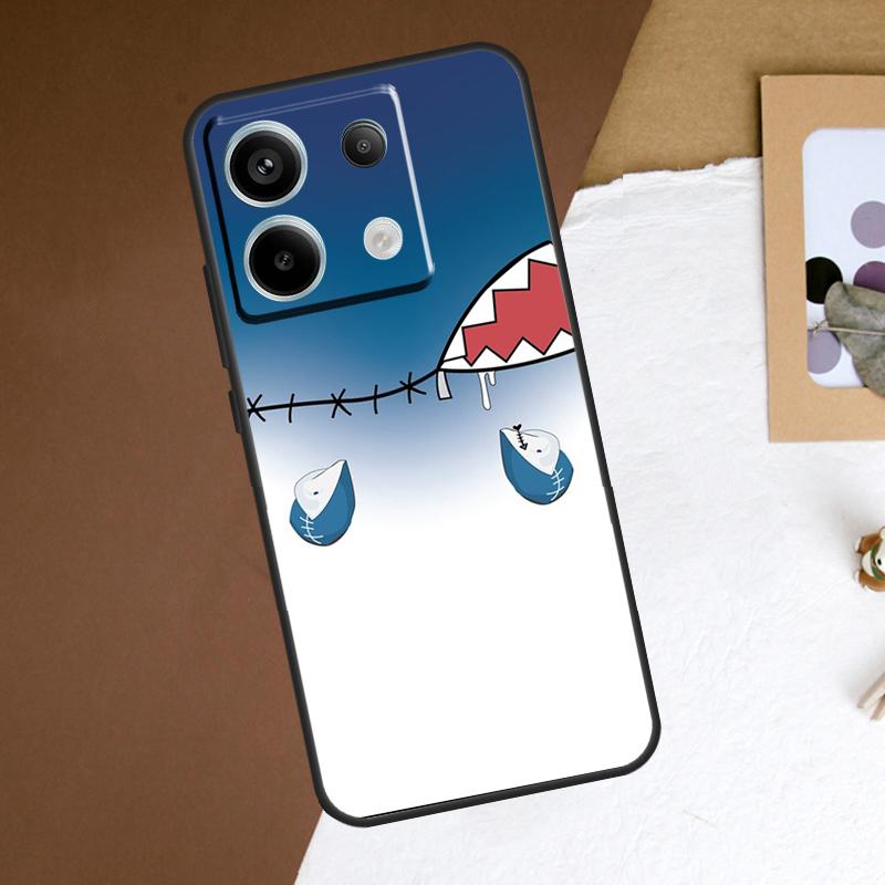 Gawr Gura Hololive Anime Case For Redmi Note 11 12 13 Pro Plus 9 10 10S 11S 12S Redmi 12 9C 10C 12C 13C Back Cover