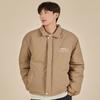 Astral Projection Arch Logo Stand Collar Padded Jacket_Beige