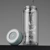 Double-Layer Borosilicate Glass Tea Infuser Bottle