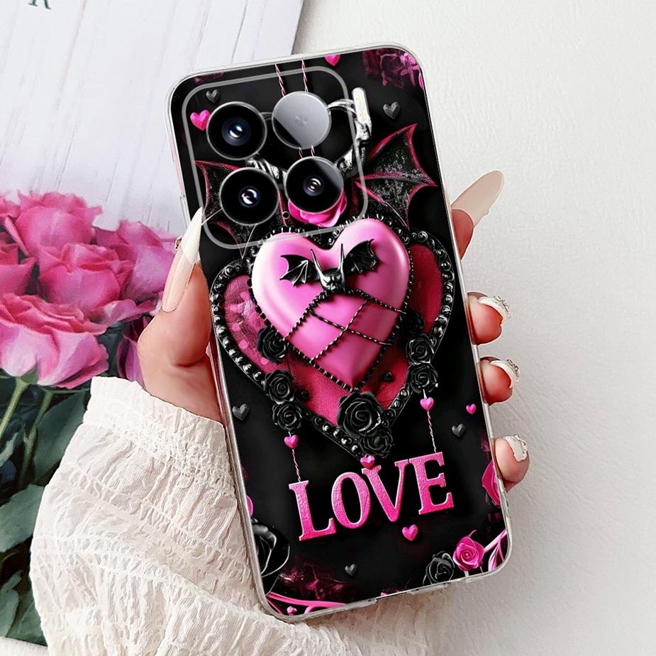 For Xiaomi Mi 15 Pro 5G Case New Fashion Painted Cover Soft Silicone Slim Phone Case For Xiaomi 15 Pro Mi15 5G Back Cover Fundas