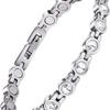 Detachable Magnetic Therapy Bracelet: European & American Fashion for Men’s and Women’s Health