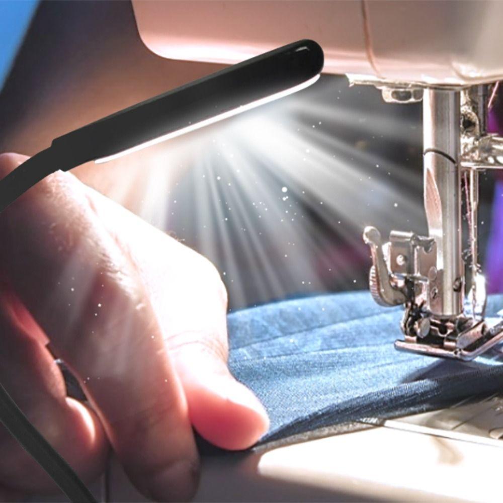Magnetic Base Led Sewing Machine Light Flexible Gooseneck Desk Light  Music Stand