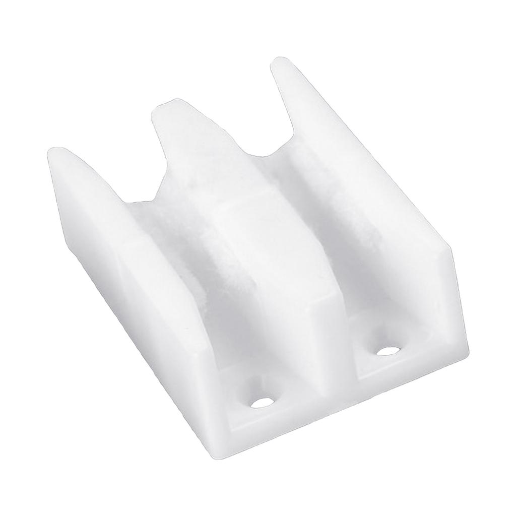 Sliding Shower Door Bottom Guide Shower Door Divider Track Guide Glass Bumpers Plastic Track Shower Room Accessories